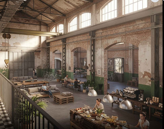 Abandoned factories in Spain now for digital nomads